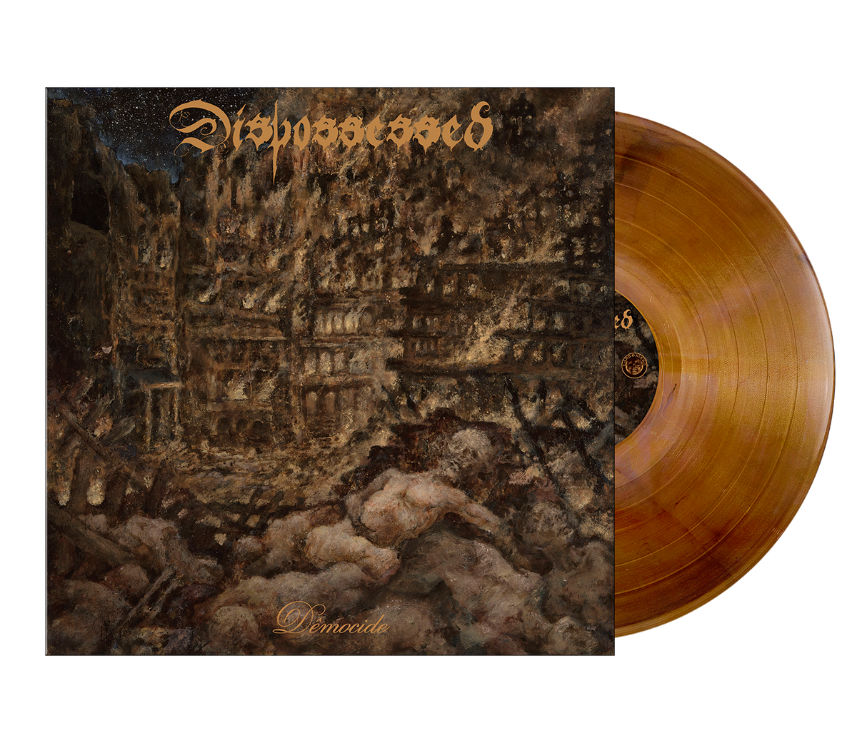 Dispossessed - Dêmocide Orange / Black Marble LP – Carbonized Records
