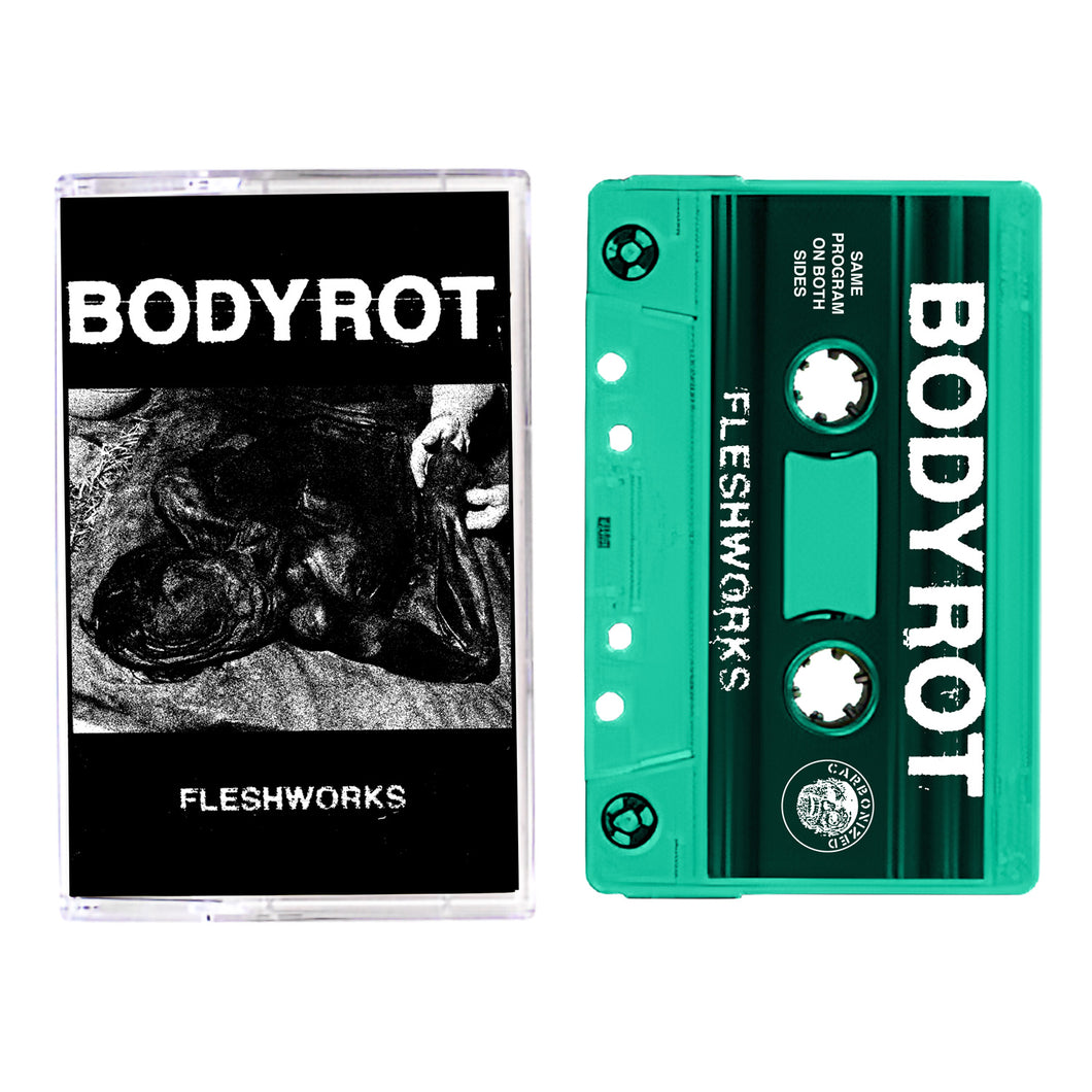 Bodyrot - “Fleshworks” Green Tint Cassette