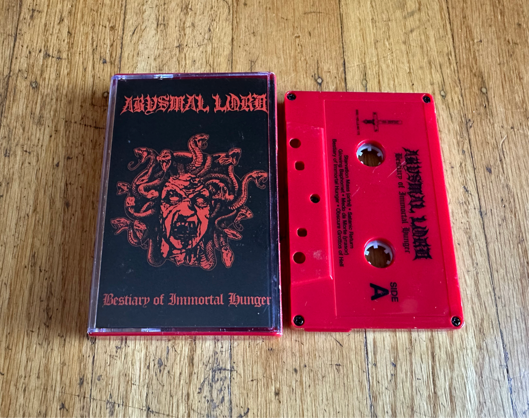 Abysmal Lord - “Beastiary of Immortal Hunger” Cassette