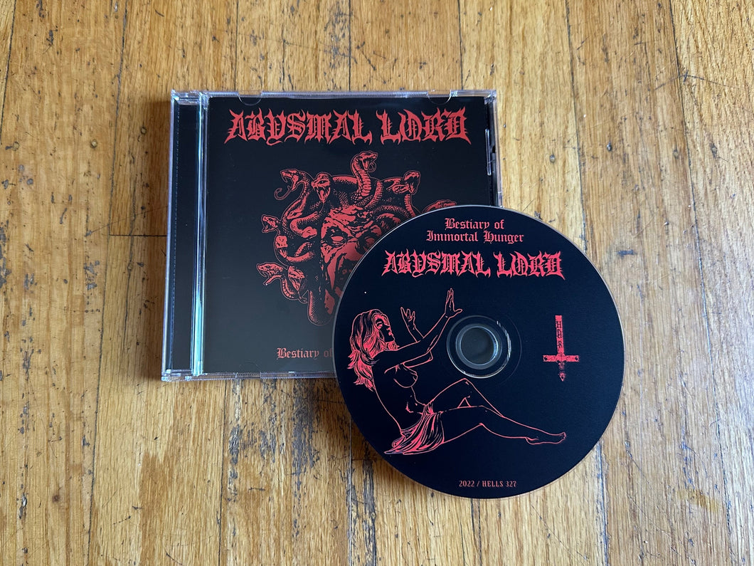 Abysmal Lord - “Beastiary of Immortal Hunger” CD