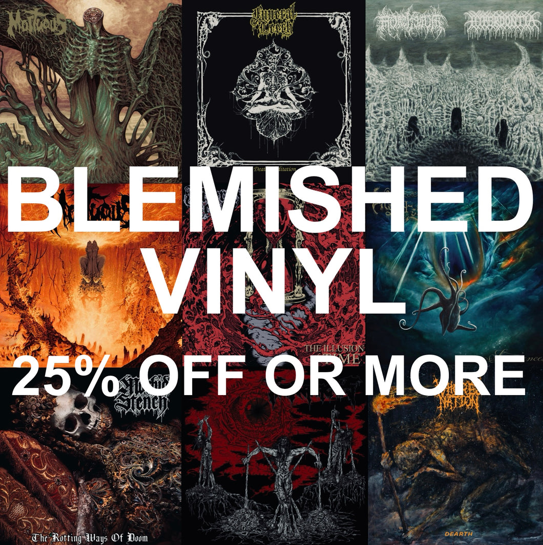 Blemished Vinyl (25% OFF OR MORE)