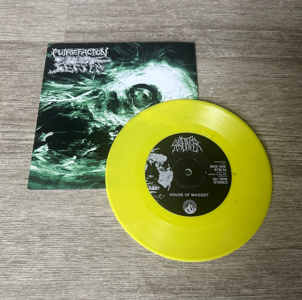 Putrefaction Sets In / Meat Spreader Yellow 7”