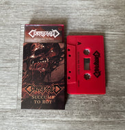 Corpsessed -  Succumb to Rot Cassette (Dark Descent)