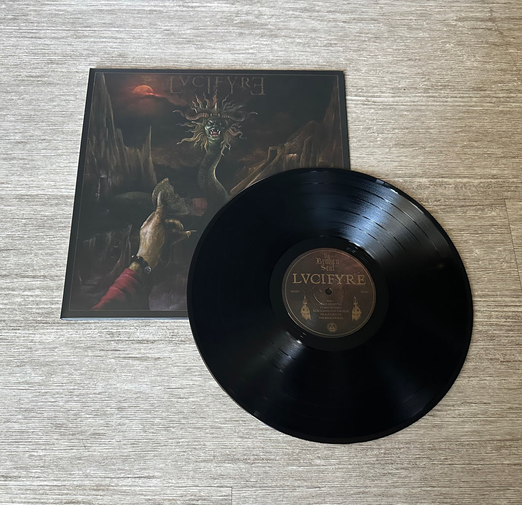 LVCIFYRE - The Broken Seal LP (Dark Descent) – Carbonized Records