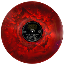 Load image into Gallery viewer, Decrepisy - Deific Mourning Orange / Purple Merge with Magenta Splatter LP
