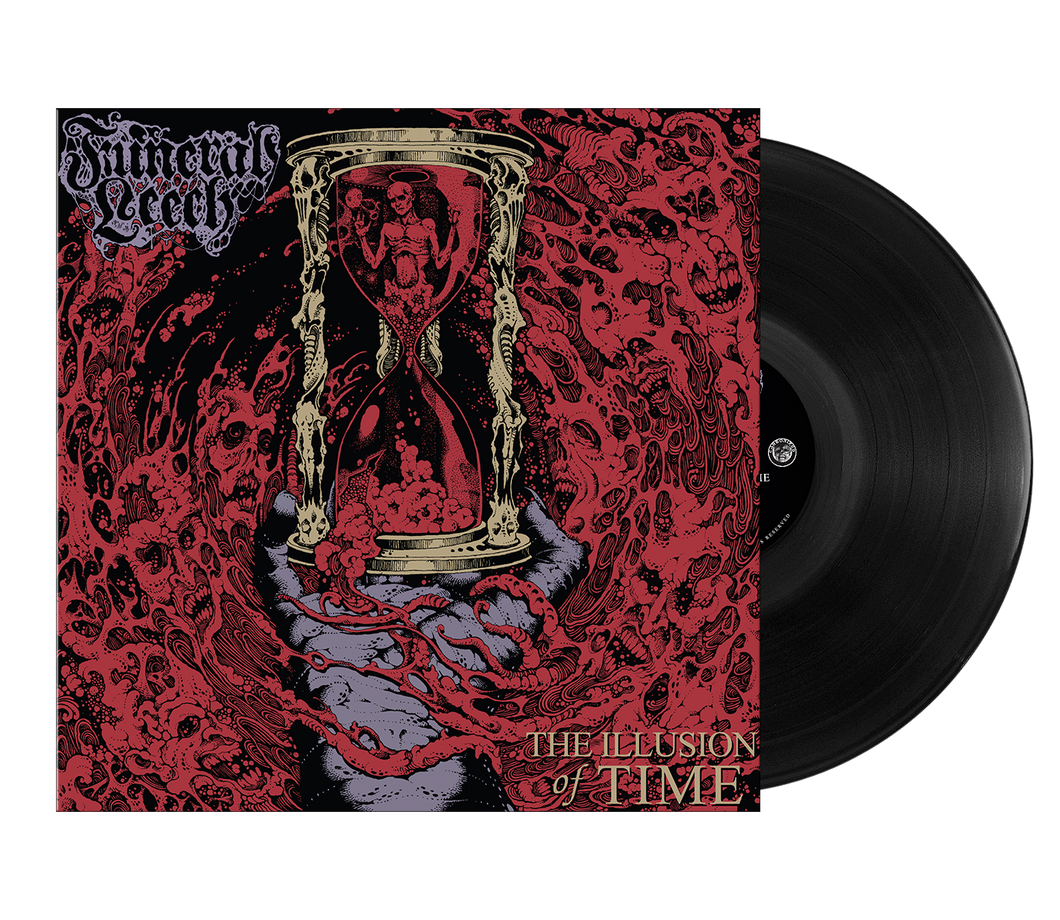 Funeral Leech - “The Illusion of Time” Black LP