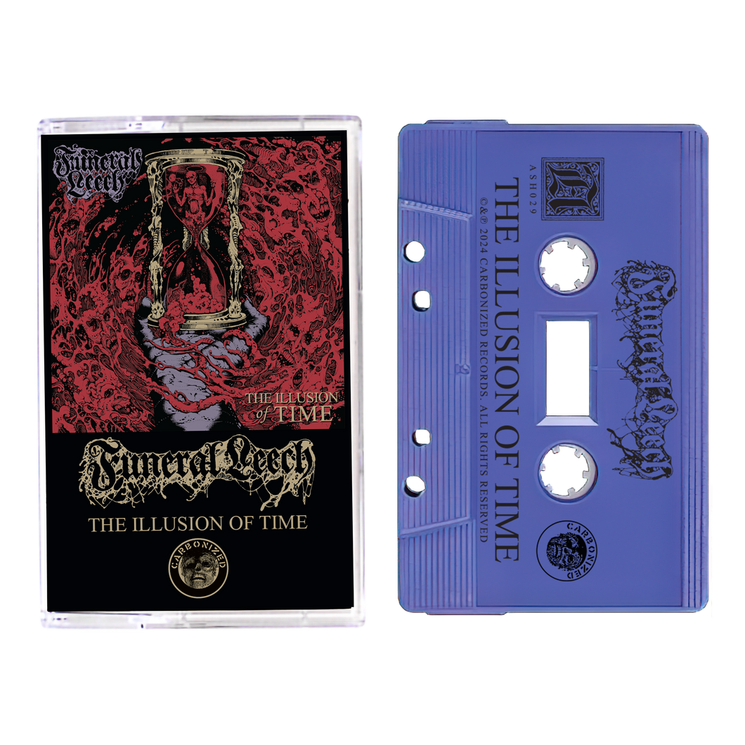 Funeral Leech - “The Illusion of Time” Purple Cassette