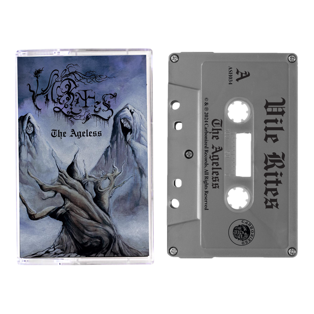 Vile Rites - “The Ageless” Silver Cassette