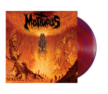 Load image into Gallery viewer, Mortuous - &quot;Upon Desolation&quot; Blood Red / Deep Purple LP
