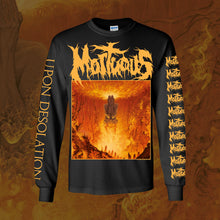 Load image into Gallery viewer, Mortuous - Upon Desolation Long Sleeve T-Shirt
