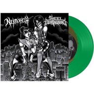 Nekrofilth / Steel Bearing Hand Kelly Green / Swamp Green Merge Vinyl