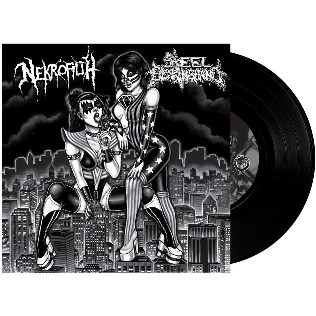 Nekrofilth / Steel Bearing Hand Black Vinyl