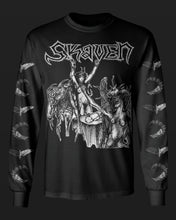 Load image into Gallery viewer, Skaven - &quot;Flowers of Flesh and Blood&quot; Black Long Sleeve T-Shirt
