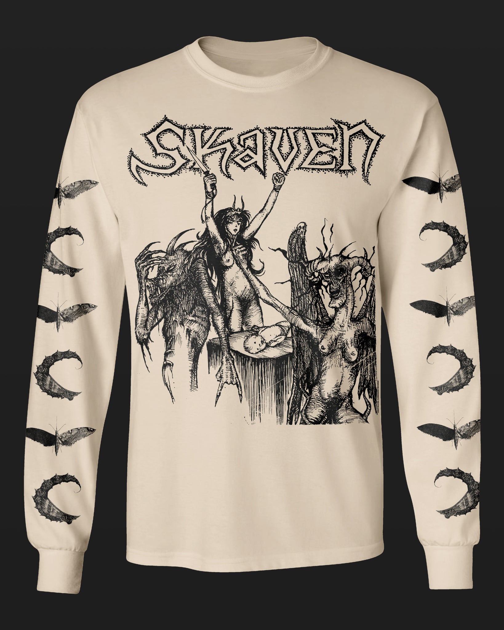 Skaven of Sleeve Records and – T-Shirt Flesh Long \