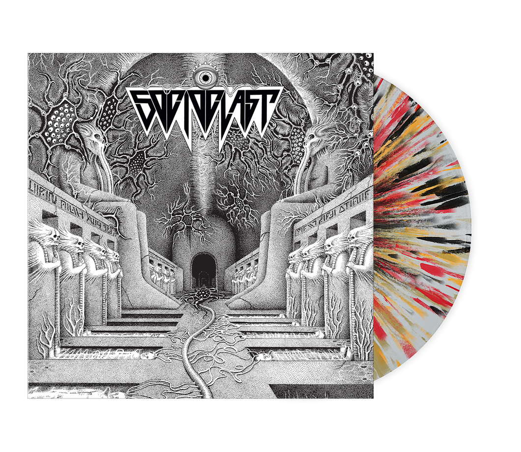 Socioclast - Clear with Black, Gold, Orange, and Red Splatter LP (Second Press)