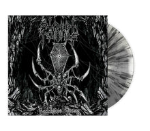 Load image into Gallery viewer, Street Tombs - &quot;Reclusive Decay&quot; Grey and White Merge with Black Splatter LP
