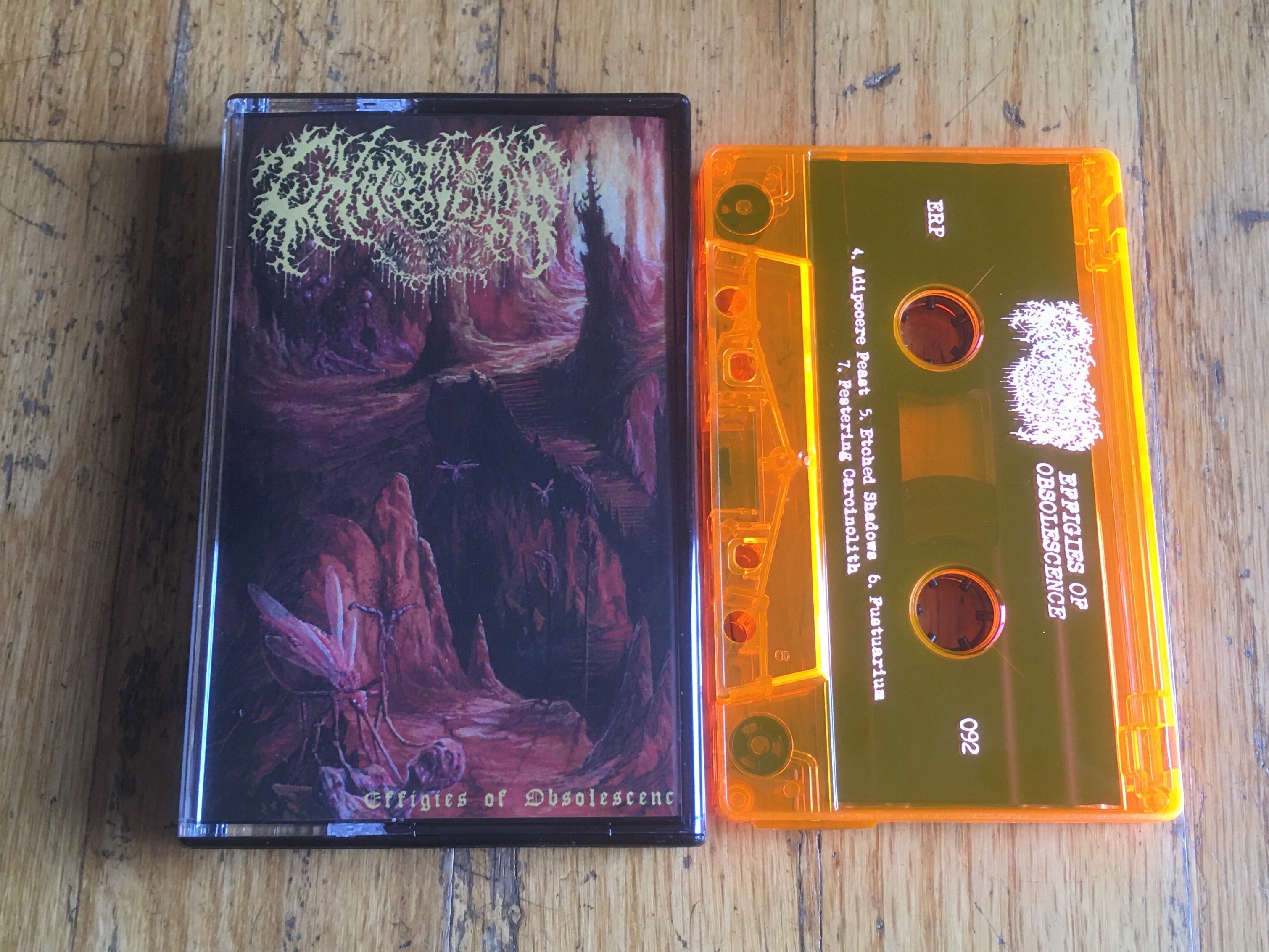 Chaotian - "Effigies of Obsolesence" Cassette (Extremely Rotten)