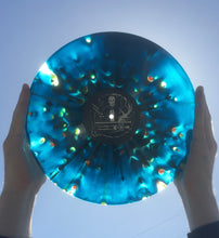Load image into Gallery viewer, Funeral Leech - &quot;Death Meditation&quot; Aqua Blue / Clear Merge with Splatter LP (Third Press)

